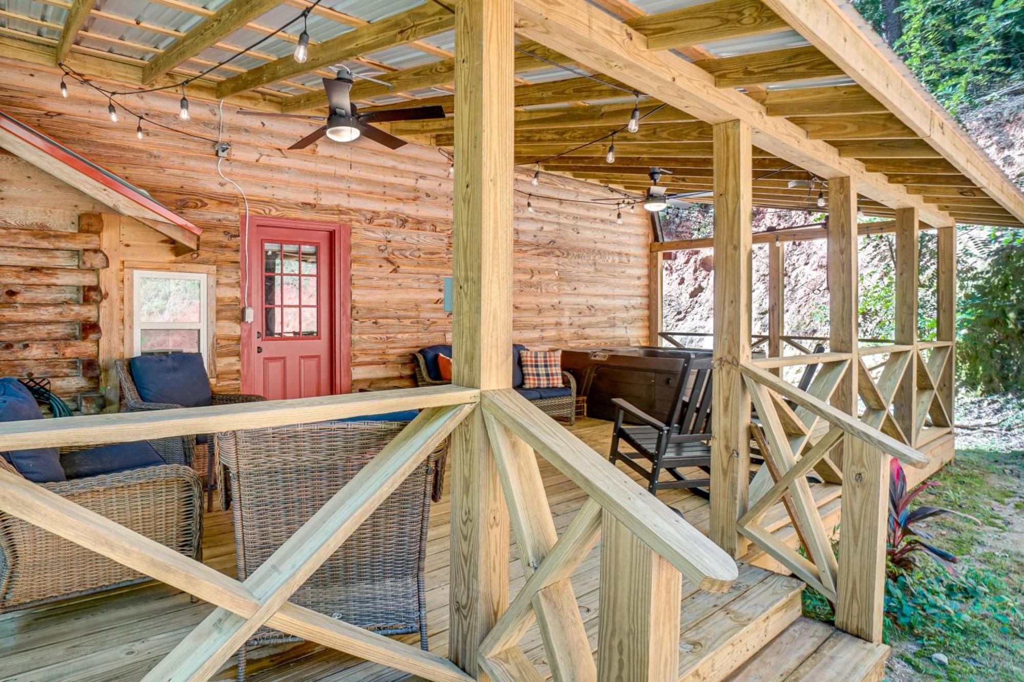 North Georgia Mtn Escape With Hot Tub And Games! Villa Sautee Nacoochee Exterior foto