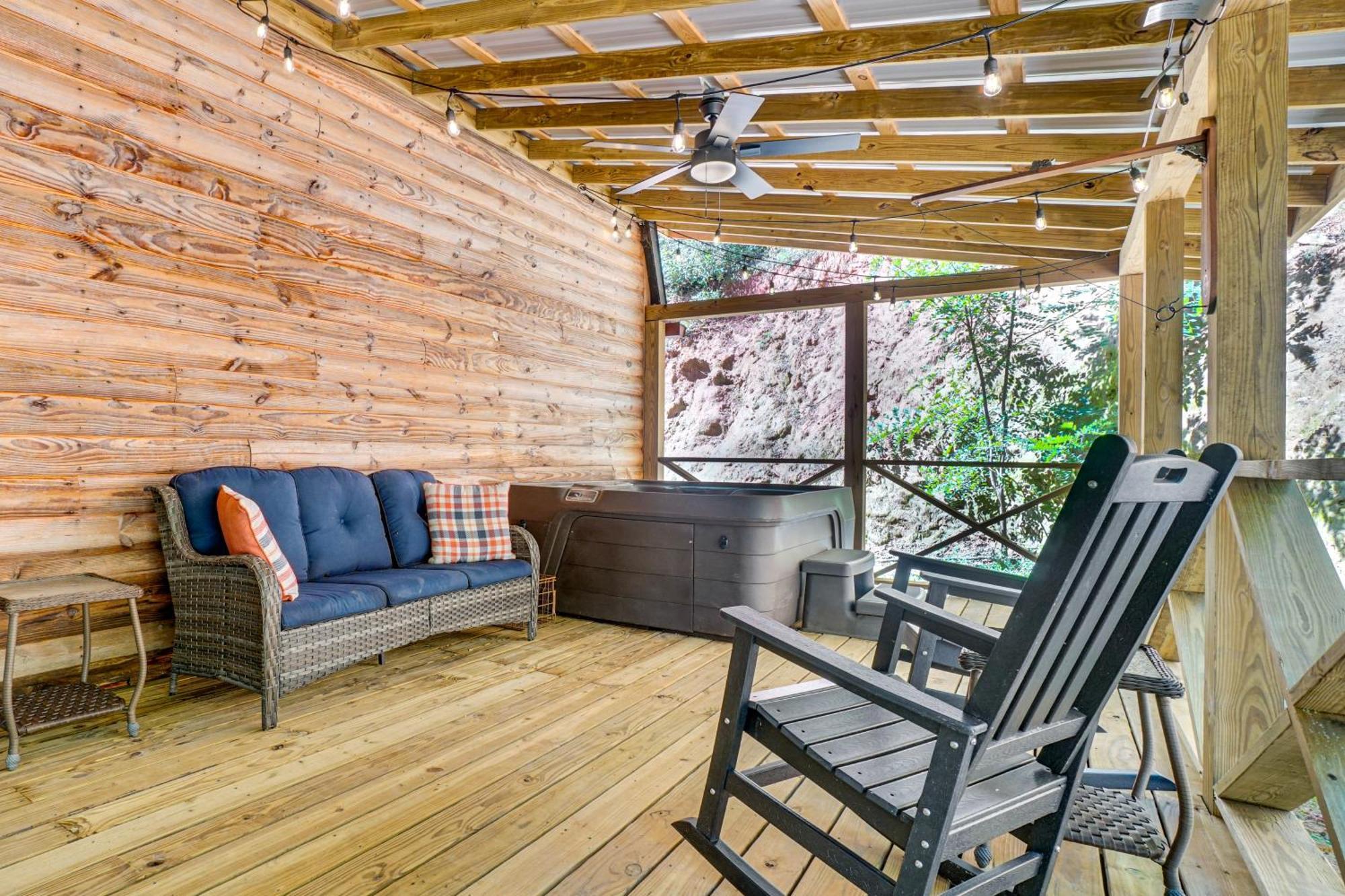 North Georgia Mtn Escape With Hot Tub And Games! Villa Sautee Nacoochee Exterior foto
