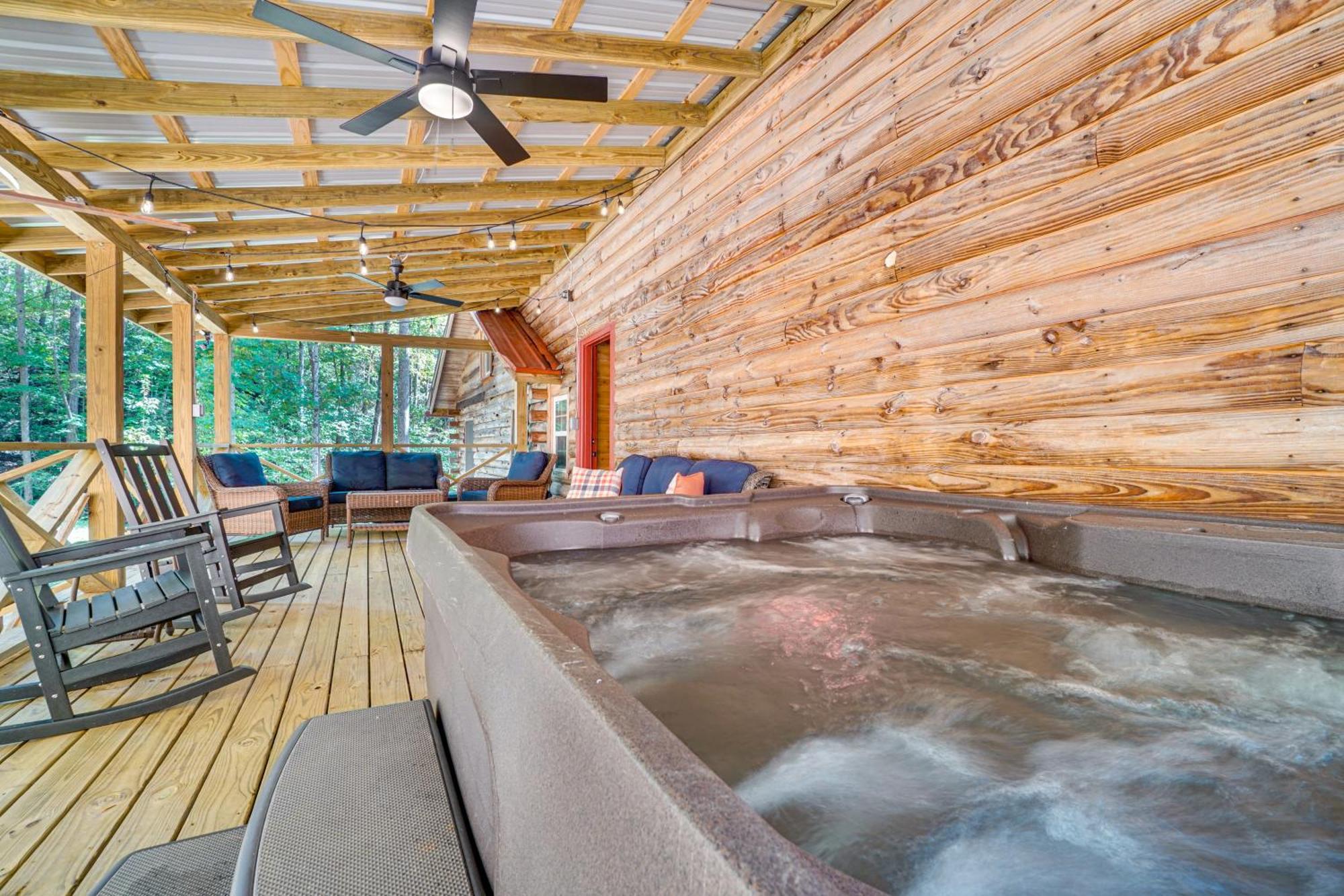 North Georgia Mtn Escape With Hot Tub And Games! Villa Sautee Nacoochee Exterior foto